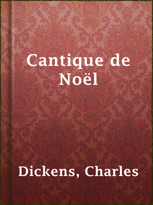 Title details for Cantique de Noël by Charles Dickens - Available